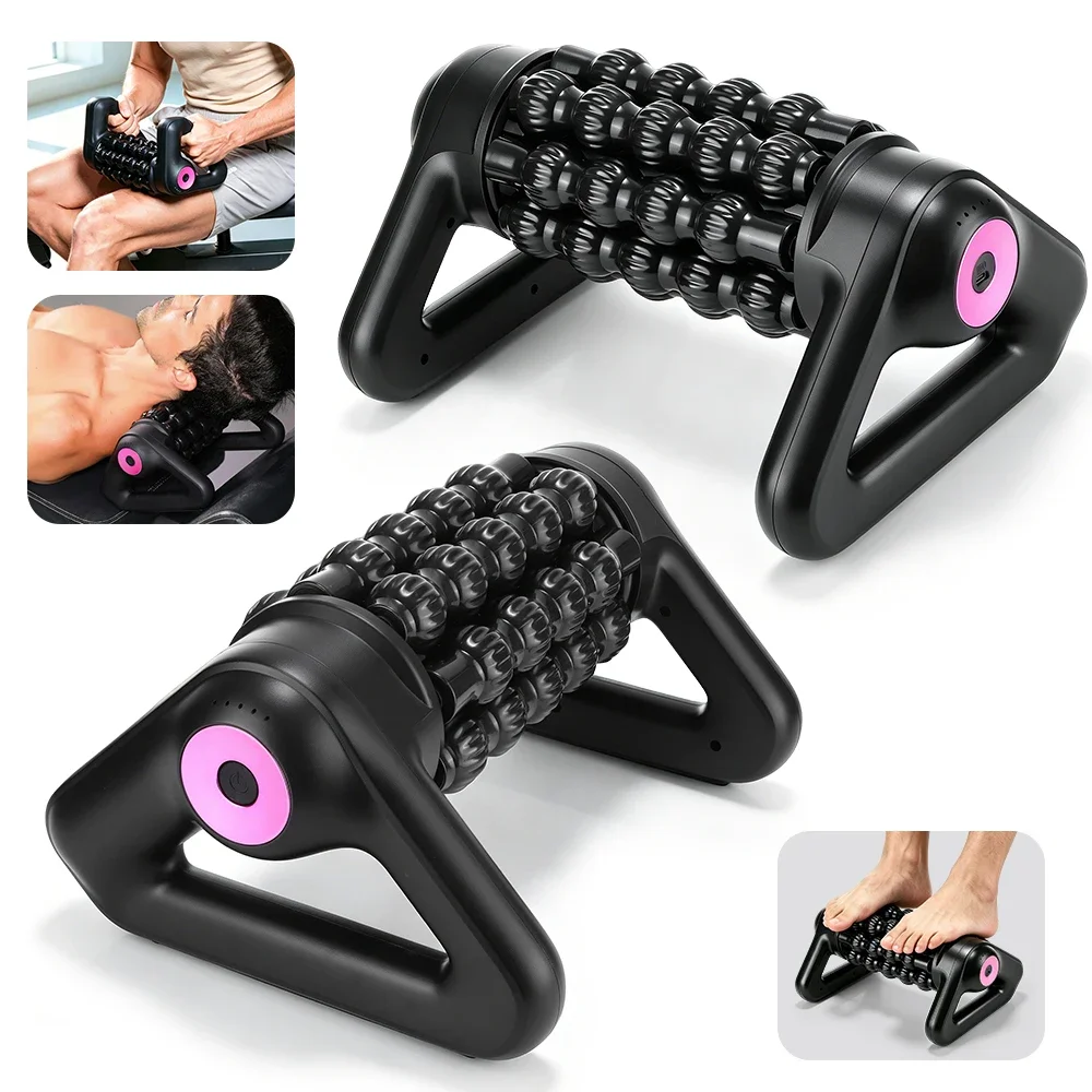 Vibrating Foam Roller - Rodillo de espuma vibratorio eléctrico, rodillo