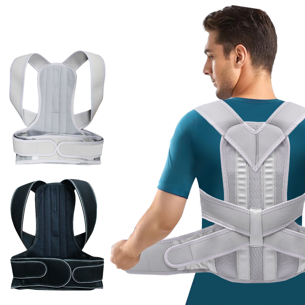 Posture Corrector Back Brace - Corrector De postura De escoliosis ajustable,