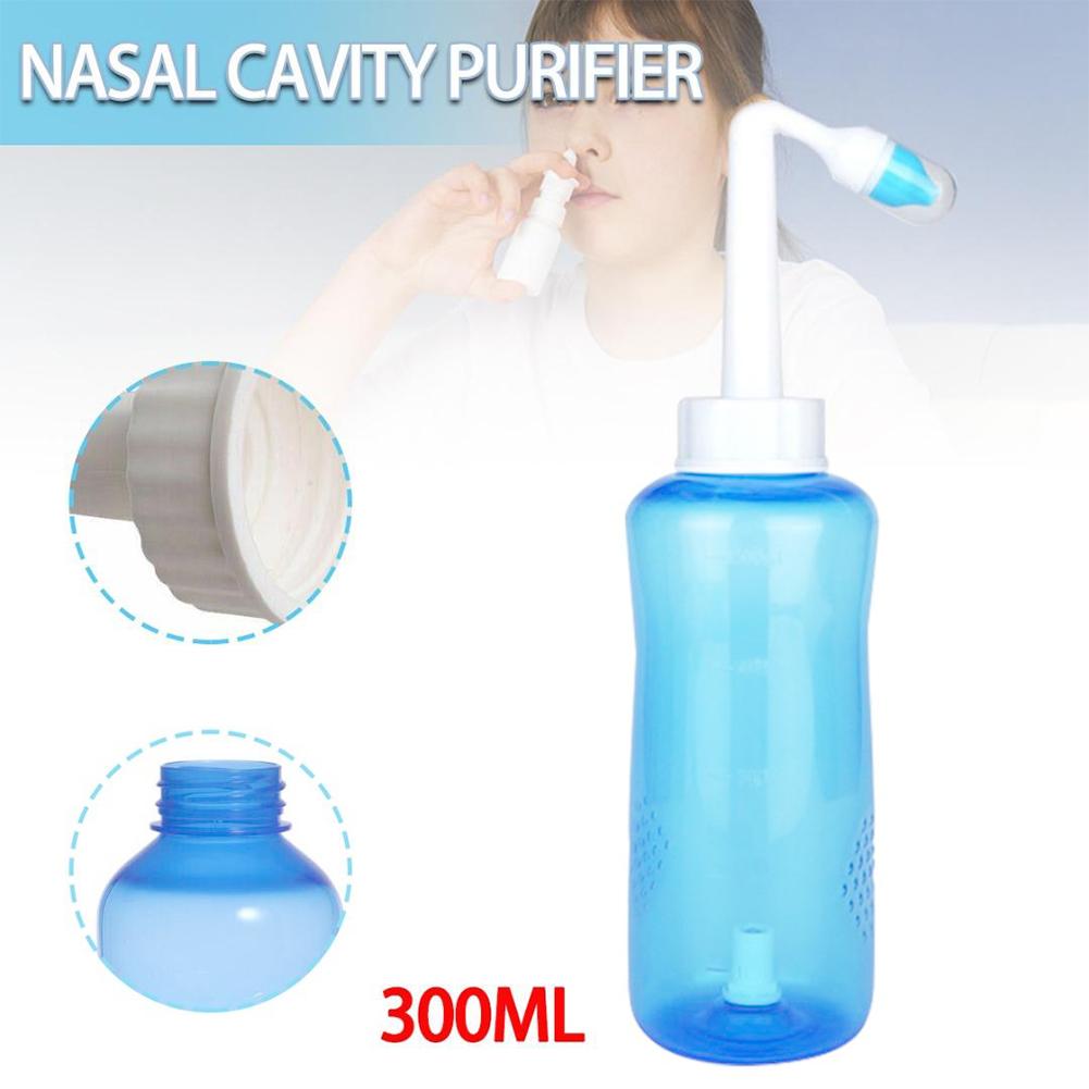 Neti Pot Nasal Rinse - Limpiador Nasal 300, Irrigador Nasal, Botella