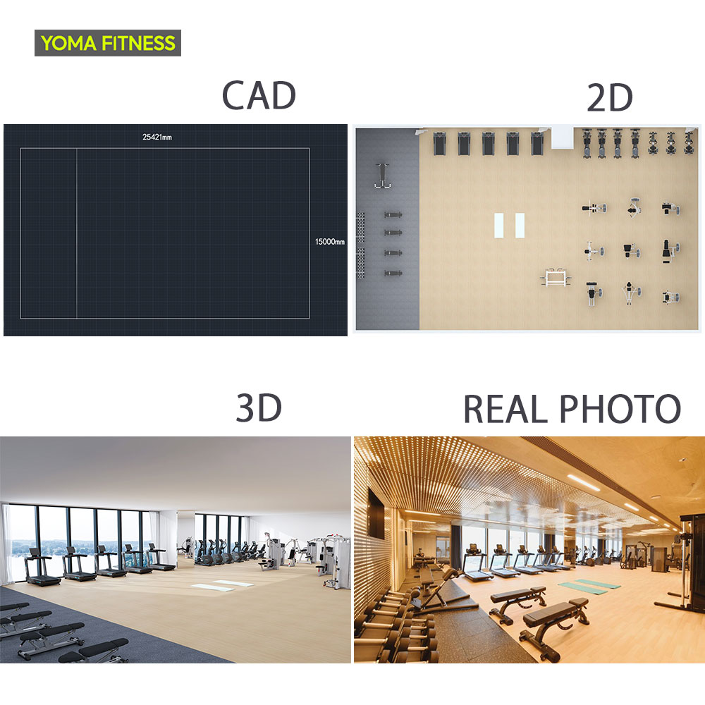 Health Wellness Club - Conjuntos de equipos de entrenamiento de