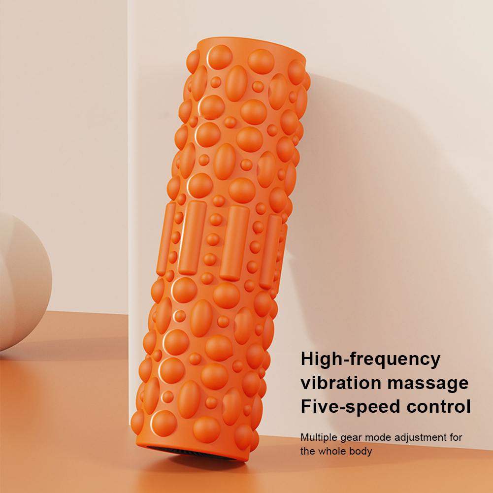 Vibrating Foam Roller - Rodillo de Espuma Vibratorio Eléctrico, Columna