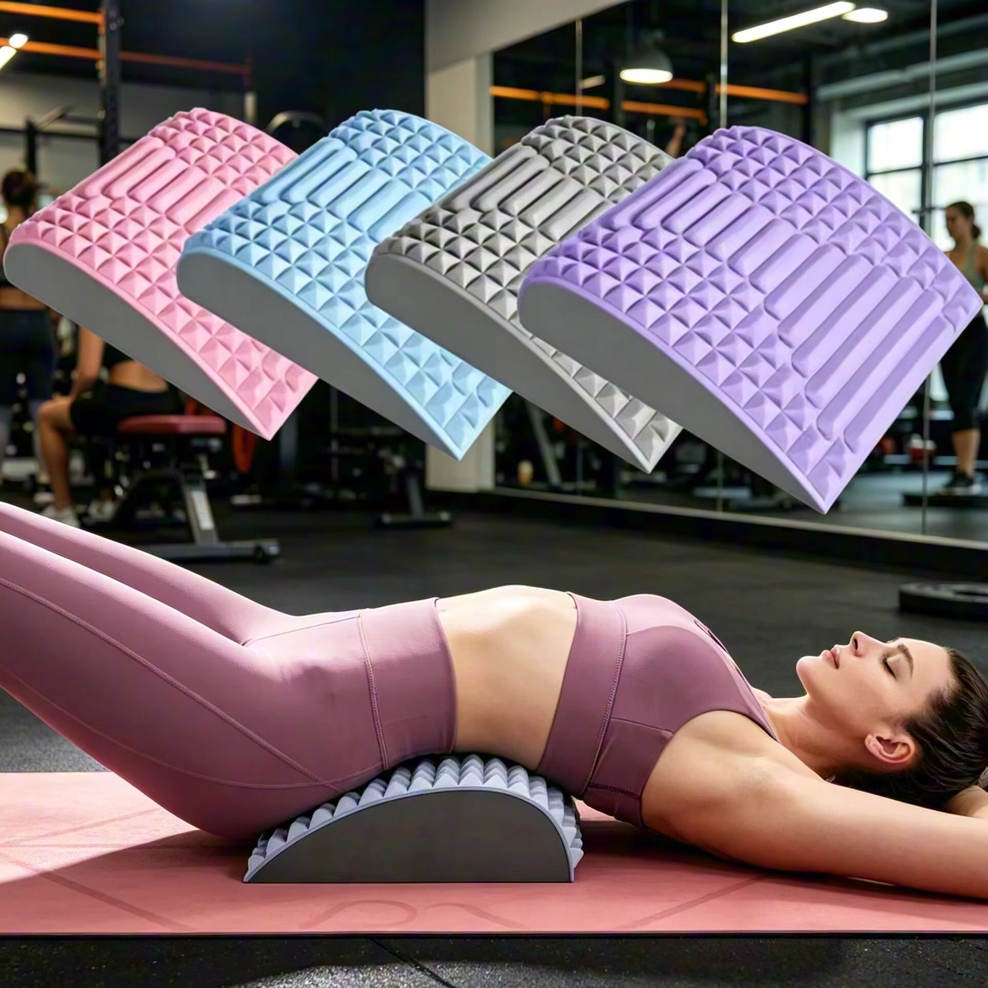 Posture Corrector Back Brace - Almohada para Estirar la Espalda, Masajeador