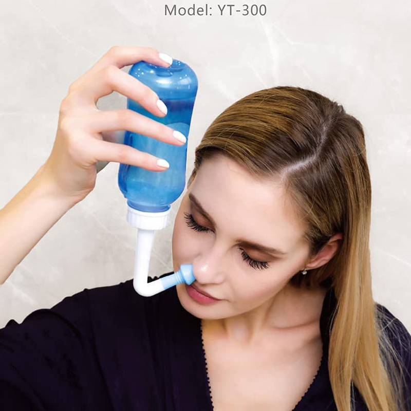 Neti Pot Nasal Rinse - Limpiador de lavado de nariz profesional,