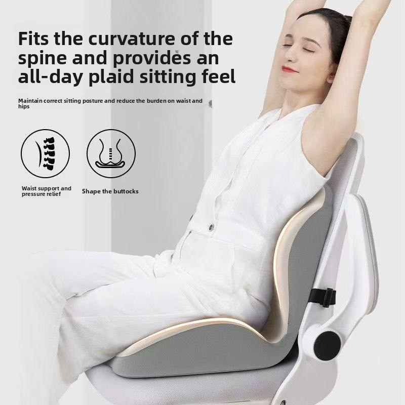 Cojín de Soporte Lumbar Ergonó - Posture Corrector Back Brace reseña y precio