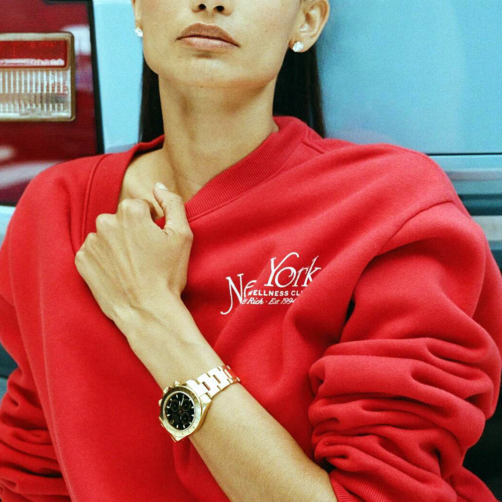 Sudadera Roja para Mujer con E - Health Wellness Club reseña y precio