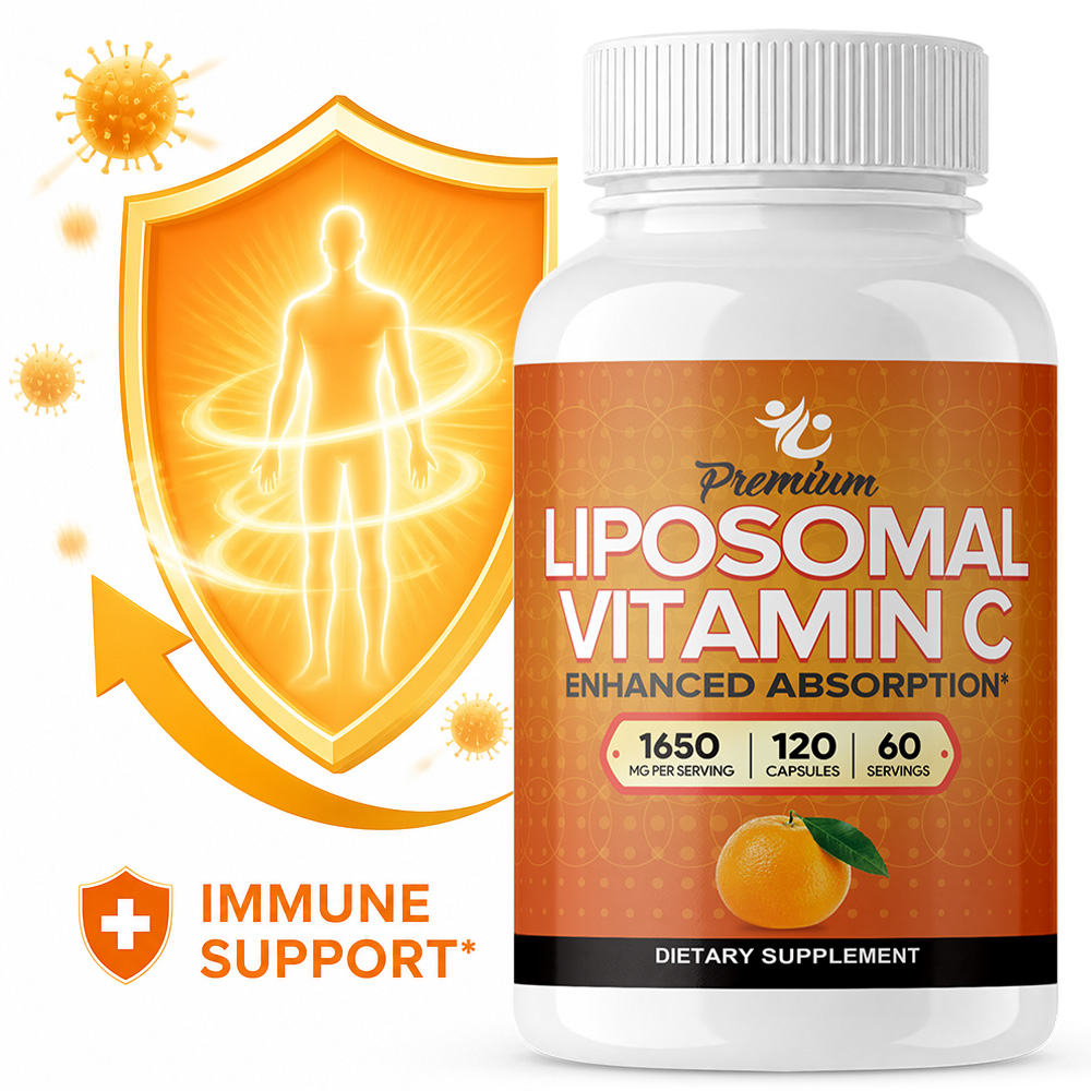 Cápsulas de Vitamina C Liposom - Health Wellness Vitamins reseña y precio