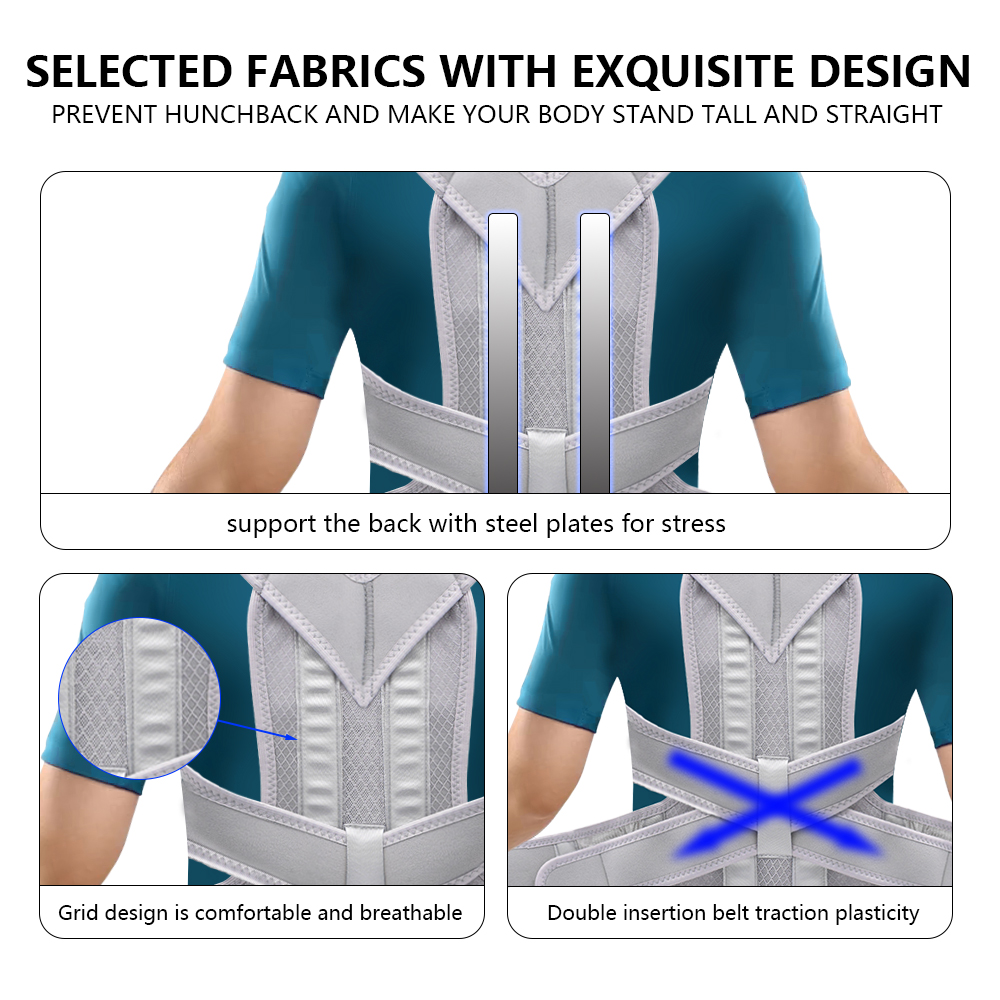 Corrector De postura De escoli - Posture Corrector Back Brace reseña y precio