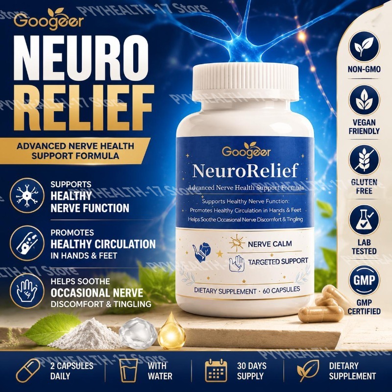 Googeer NeuroRelief Advanced,  - Health Wellness Vitamins reseña y precio