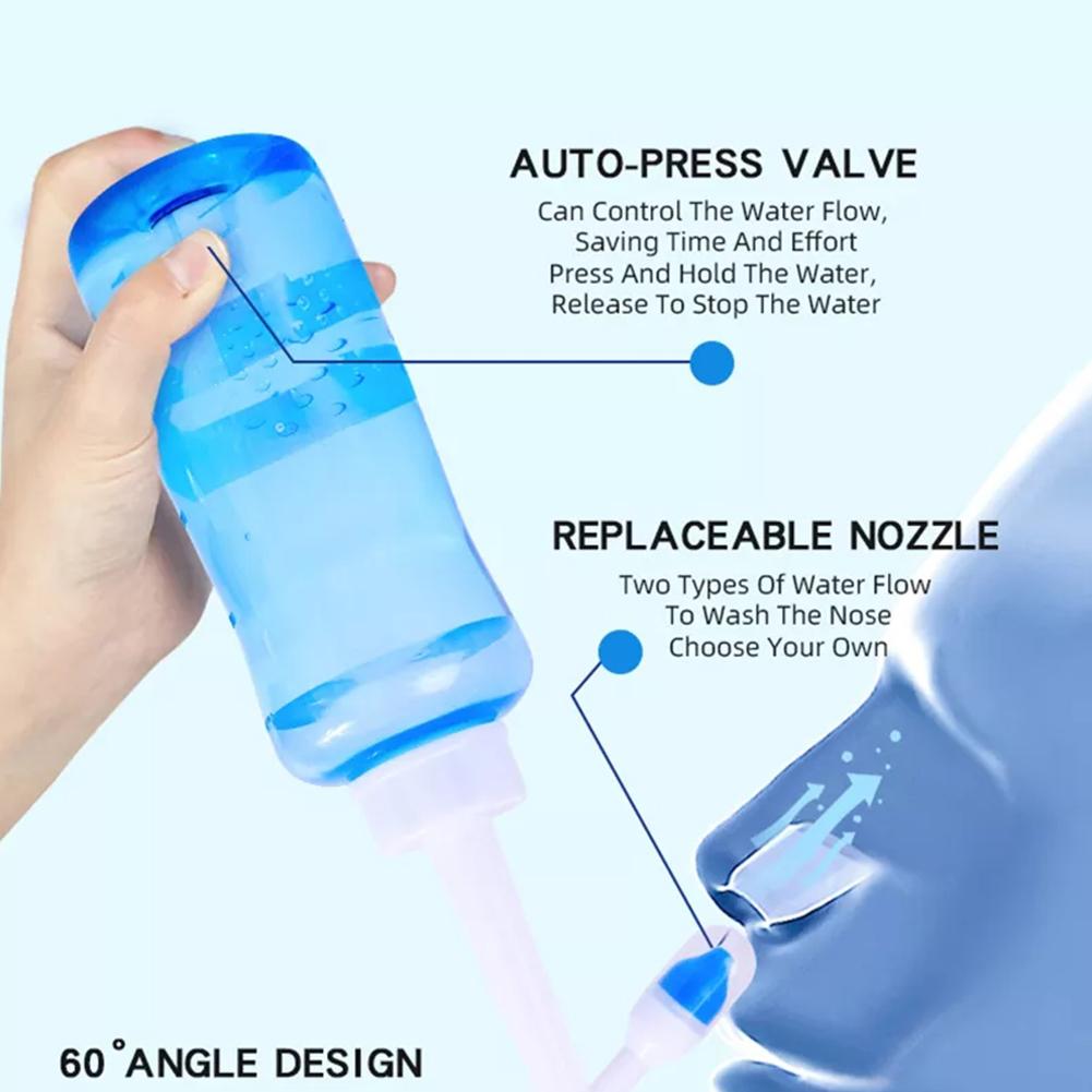 Botella de 300 ml para Lavado  - Neti Pot Nasal Rinse reseña y precio