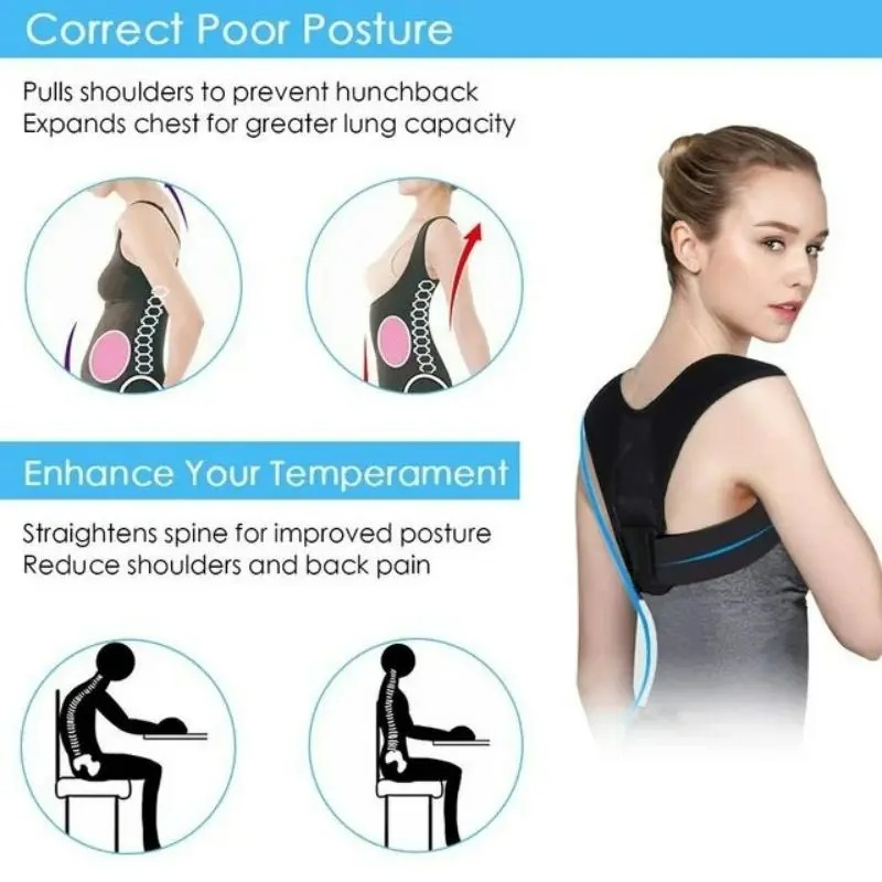Cinturón corrector de postura  - Posture Corrector Back Brace reseña y precio