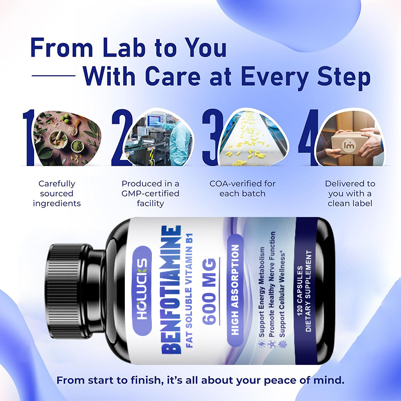 Cápsulas de Benfotiamina, con  - Health Wellness Vitamins reseña y precio