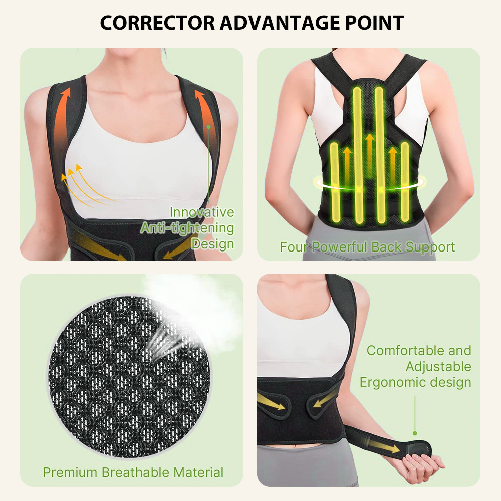 Corrector de postura y tirante - Posture Corrector Back Brace reseña y precio