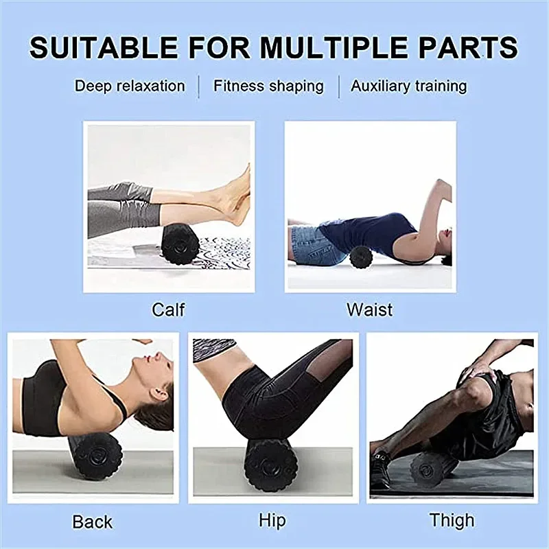 Masajeador eléctrico vibratori - Vibrating Foam Roller reseña y precio