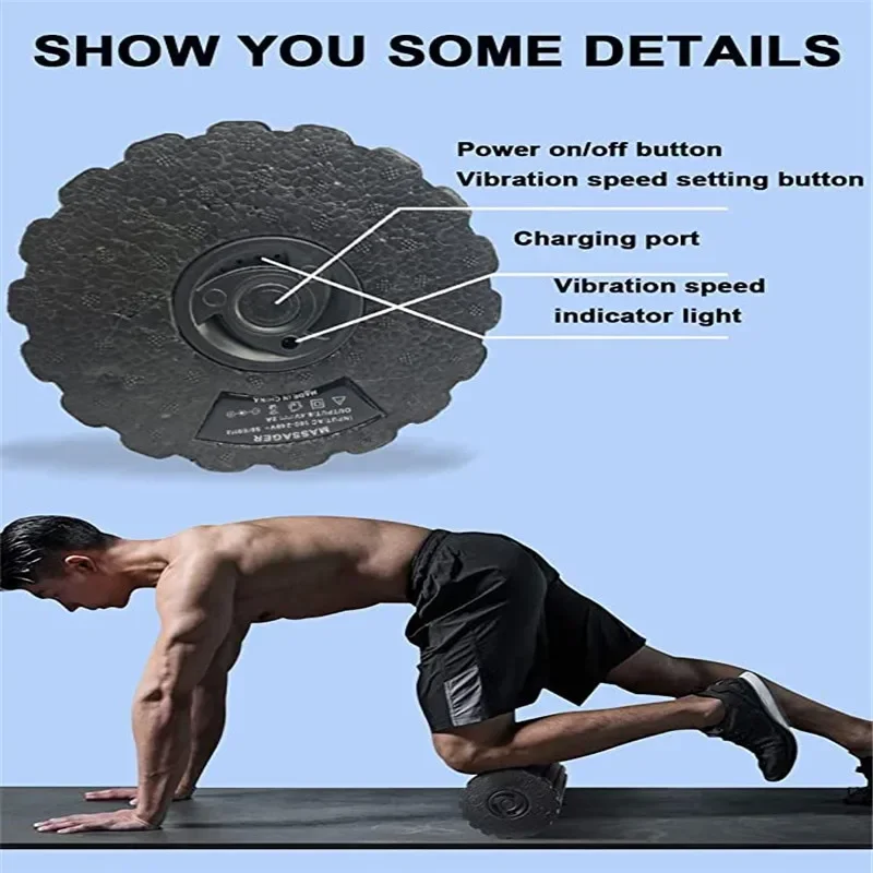 Masajeador eléctrico vibratori - Vibrating Foam Roller reseña y precio