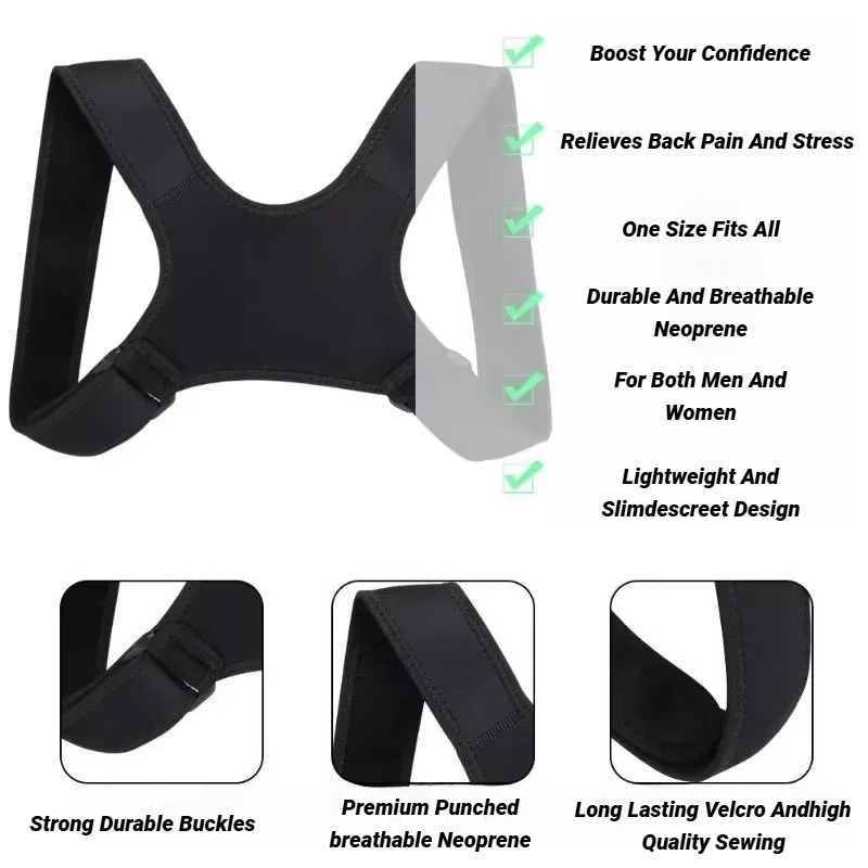 1 cinturón corrector de postur - Posture Corrector Back Brace reseña y precio