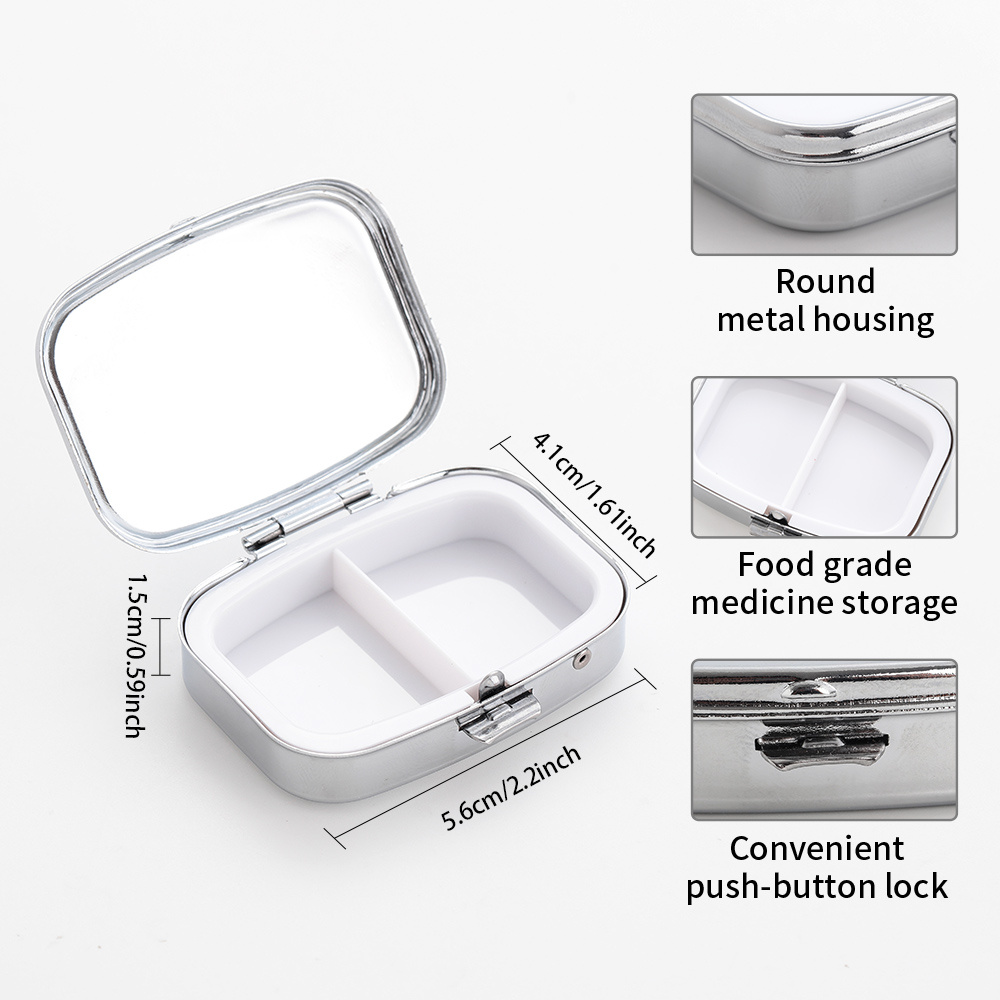 Caja de Pastillas Metálica con - Health & Wellness Affiliate Programs reseña y precio