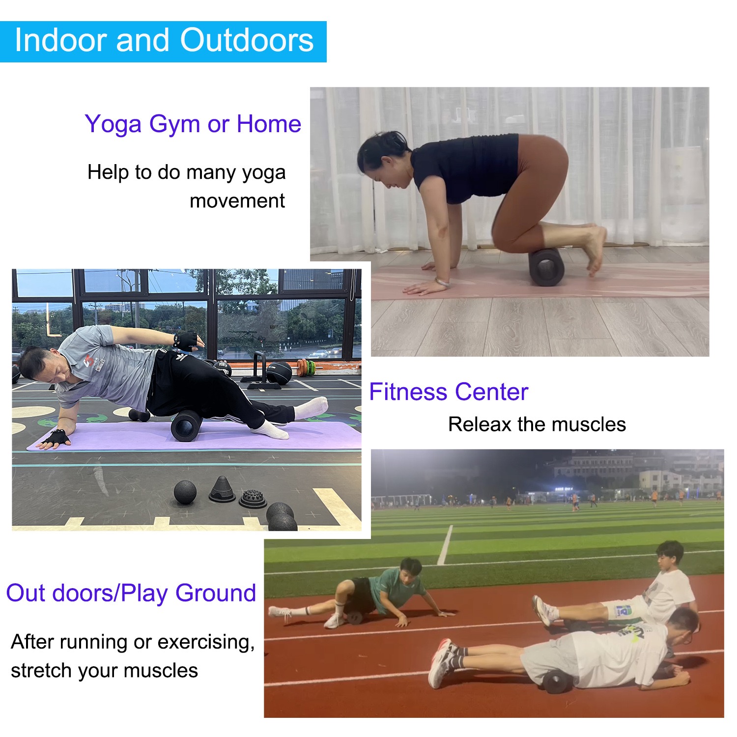 Set de 5 Rodillos de Masaje pa - Vibrating Foam Roller reseña y precio