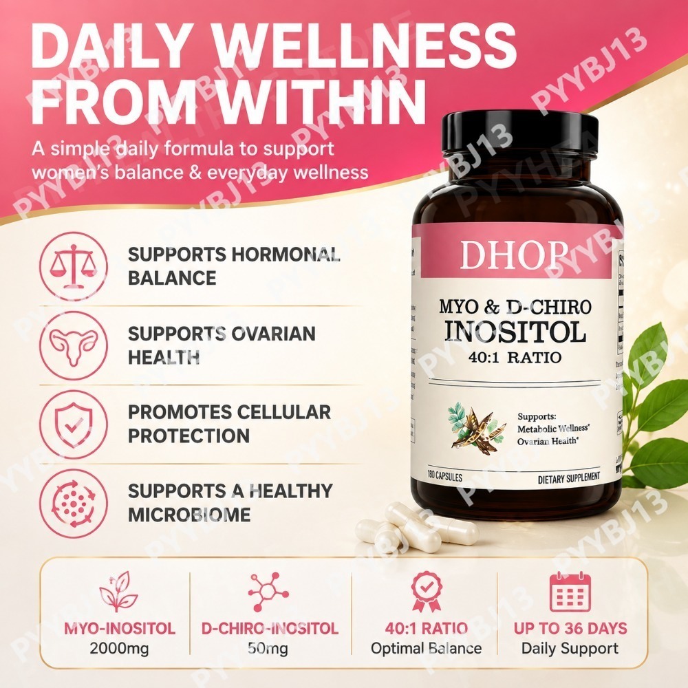 Cápsulas de Myo D-Chiro Inosit - Health Wellness Vitamins reseña y precio
